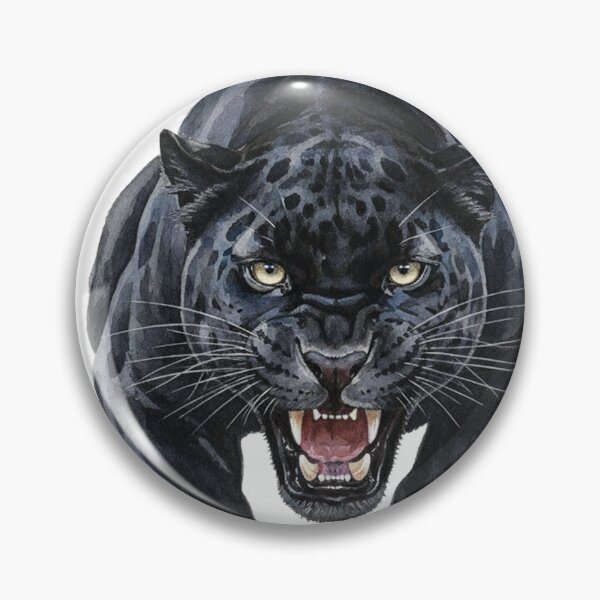 Item preview, Growling Black Panther designed and sold by 4rtistcDrift.