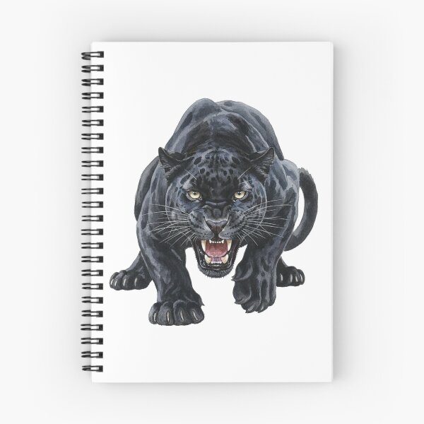Item preview, Growling Black Panther designed and sold by 4rtistcDrift.