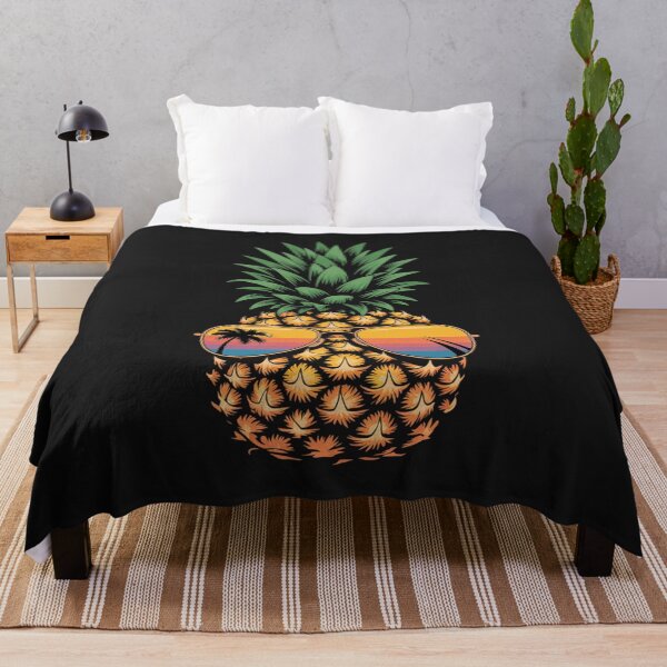 Aperçu de l'œuvre Lunettes de soleil Ananas Aloha Hawaï Luau Vacances hawaïennes créée et vendue par itsnothatweird.
