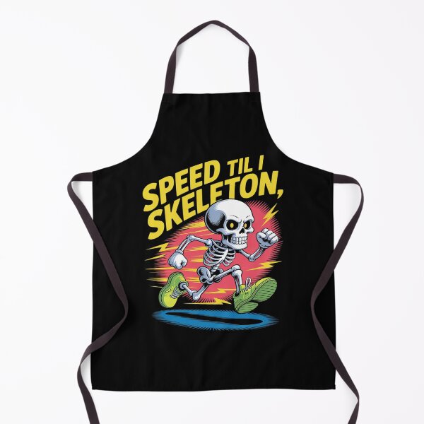 Item preview, Skeleton Sprinting Design Bold Motion Aesthetic Runners designed and sold by BubblePancake.