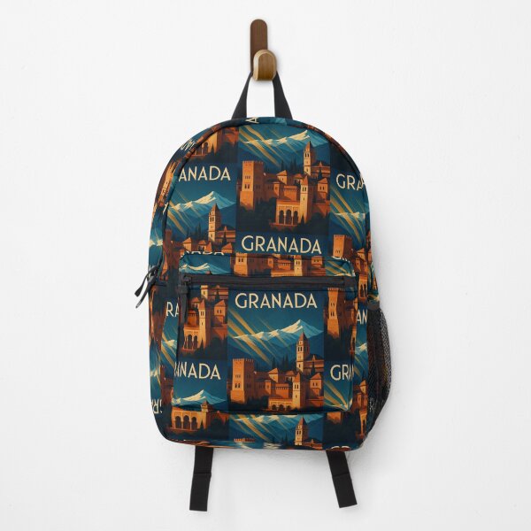 Item preview, Granada Mountain Sanctuary — Alhambra & Sierra Nevada Twilight Scene designed and sold by Travel Shop.
