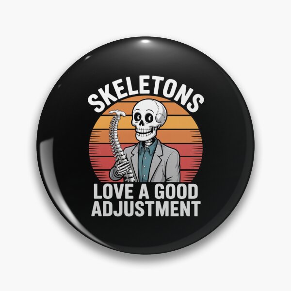Item preview, Skeletons Love a Good Adjustment Halloween Osteopath designed and sold by BubblePancake.