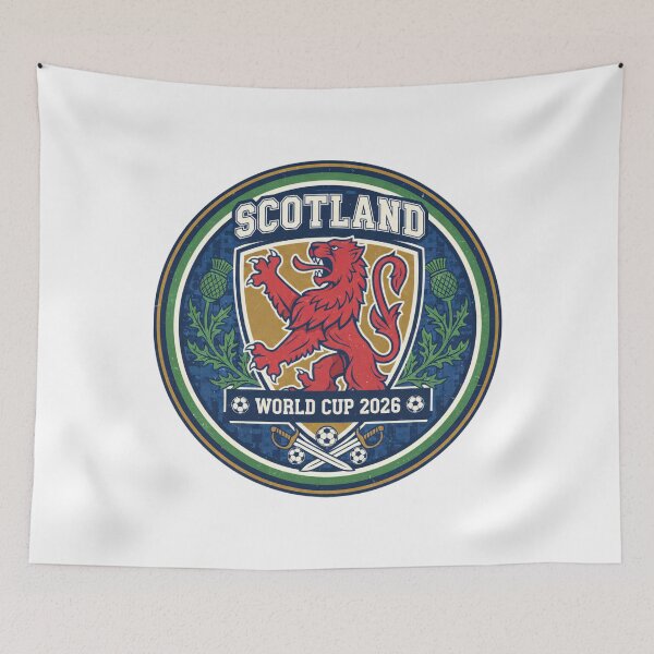 Item preview, Tartan Army Football Fan - Gift for Soccer Lover designed and sold by lamebee.