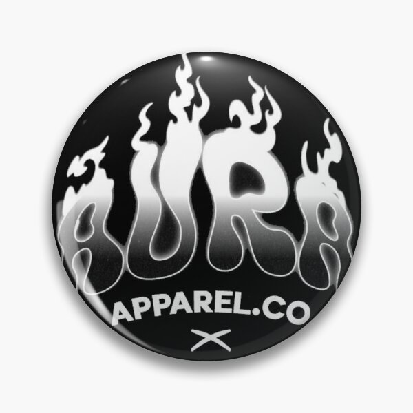 Item preview, AURA Apparel Co. Flame Logo Dark Aesthetic Streetwear Graphic Tee designed and sold by GenZFashion000.