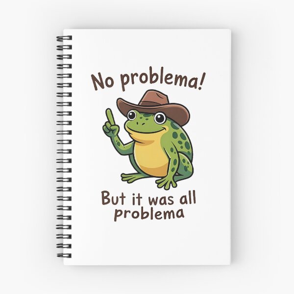 Item preview, Funny Frog Saying No Problemo Vintage designed and sold by Milekhinromanro.