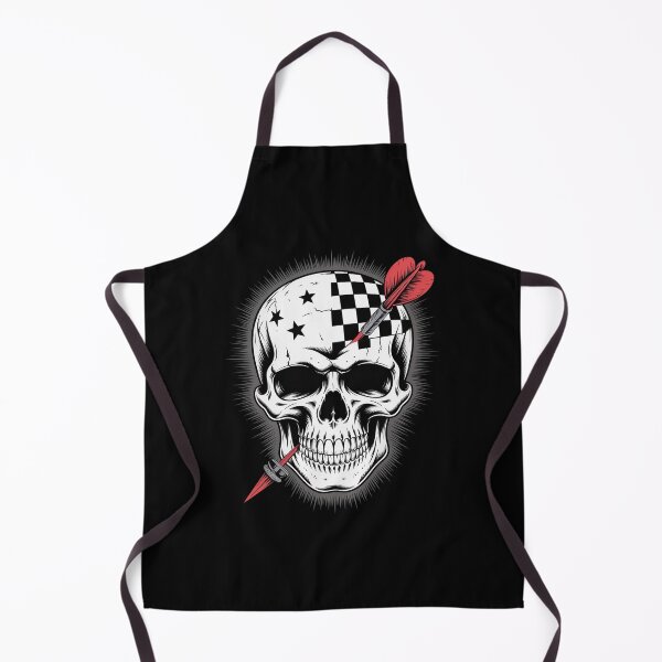 Item preview, Skull American Flag Darts Board Throwing Sports Player designed and sold by BubblePancake.