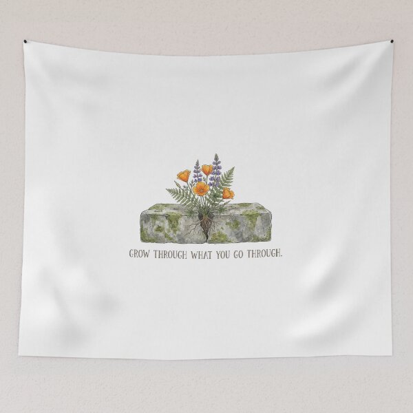 Item preview, Grow Through What You Go Through designed and sold by GenzShoppingHub.