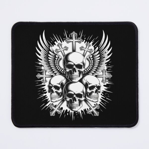 Item preview, Skull Cross Aesthetic Goth Grunge Emo Style Rock Altcore designed and sold by BubblePancake.