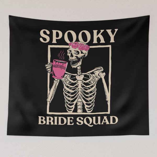Item preview, Spooky Bride Squad Skeleton Matching designed and sold by RobertJFord.