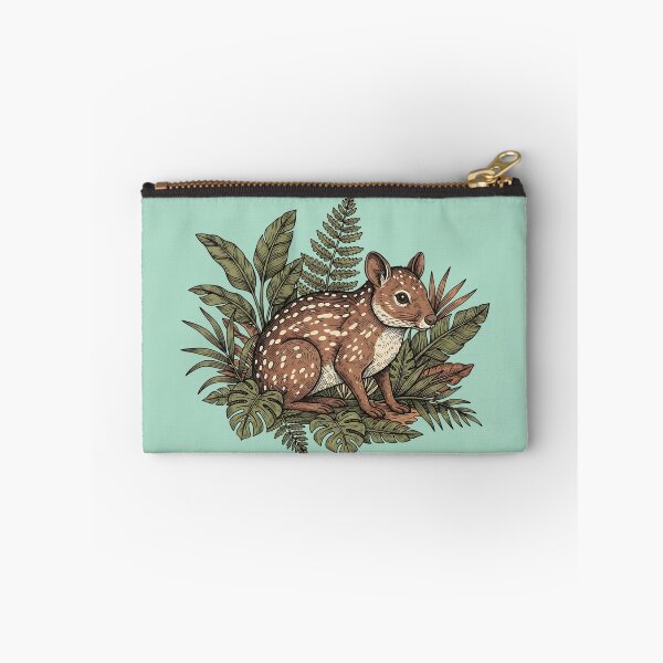 Item preview, Paca Resting Among Jungle Ferns and Leaves designed and sold by BirdsnStuff.
