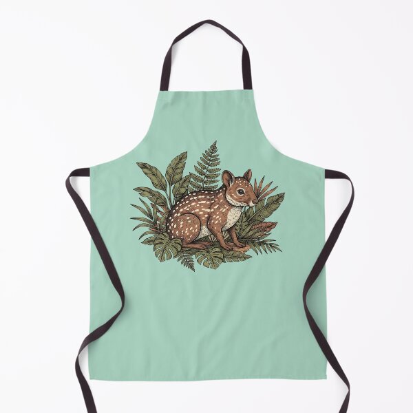 Item preview, Paca Resting Among Jungle Ferns and Leaves designed and sold by BirdsnStuff.