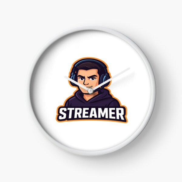 Item preview, “Pro Gamer Streamer Avatar | Cool Gaming Mascot Logo for Stickers & T-Shirts | Esports Cartoon Character” designed and sold by TrendMixDesigns.