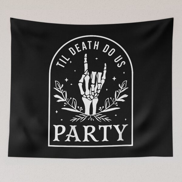 Item preview, Womens Til Death Do Us Party Retro Halloween designed and sold by RobertJFord.