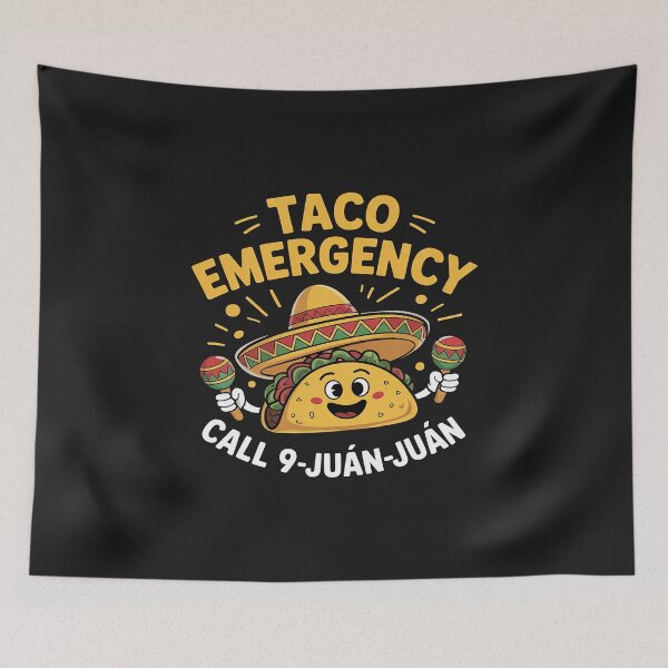 Item preview, Taco Emergency Call 9 Juan Juan Funny Cinco De Mayo Fiesta designed and sold by procionartss.