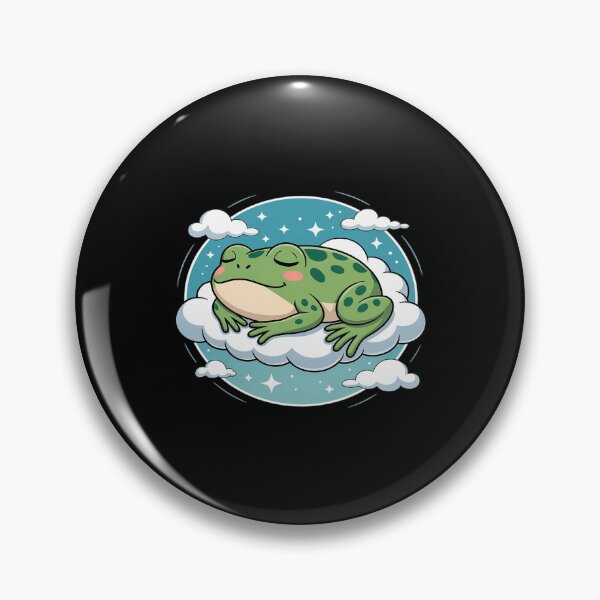 Item preview, Sleep Frog Sleeping Animal Napping Cute Frog Sleeping Cloud designed and sold by NetoGalaxy.