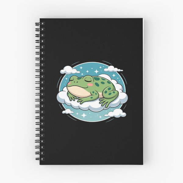 Item preview, Sleep Frog Sleeping Animal Napping Cute Frog Sleeping Cloud designed and sold by NetoGalaxy.