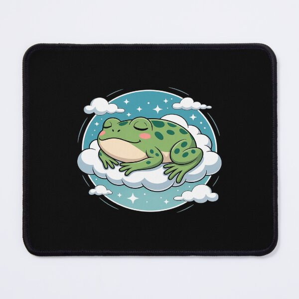 Item preview, Sleep Frog Sleeping Animal Napping Cute Frog Sleeping Cloud designed and sold by NetoGalaxy.