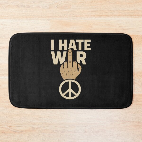 Item preview, I Hate War – Anti-War Peace Protest Graphic Design designed and sold by VinCut.