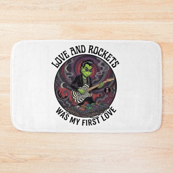 Item preview, Grinch Goth Rock Guitarist - 80s Post Punk Alternative Music Parody designed and sold by heisergarziao.