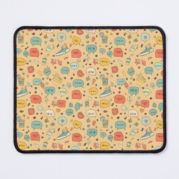 Item preview, Chatty Doodle Pattern designed and sold by Kaleidoscope Print.