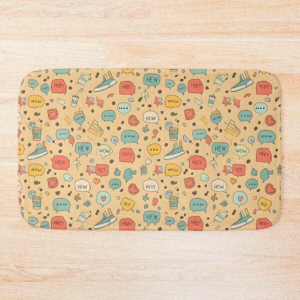 Item preview, Chatty Doodle Pattern designed and sold by Kaleidoscope Print.