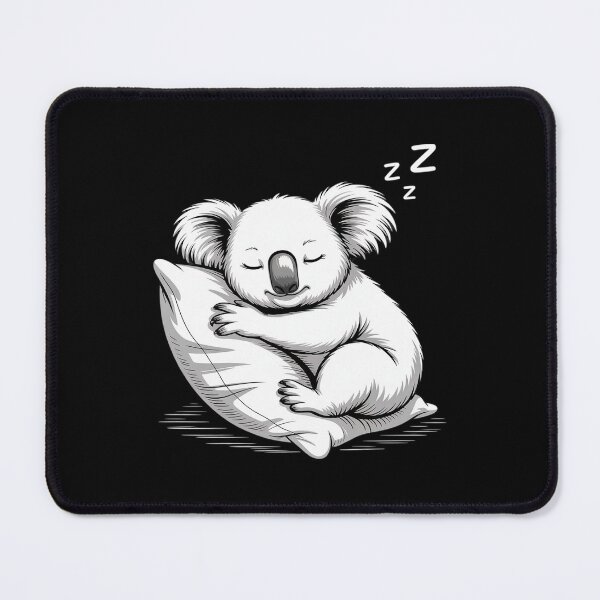 Item preview, Sleeping Koala Bear Drawing Sleeping Animal Koala Lover designed and sold by NetoGalaxy.