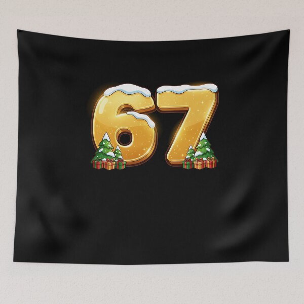 Item preview, Funny Number 67 Matching Six Seven 6 7 Meme 6-7 Christmas designed and sold by facegm.