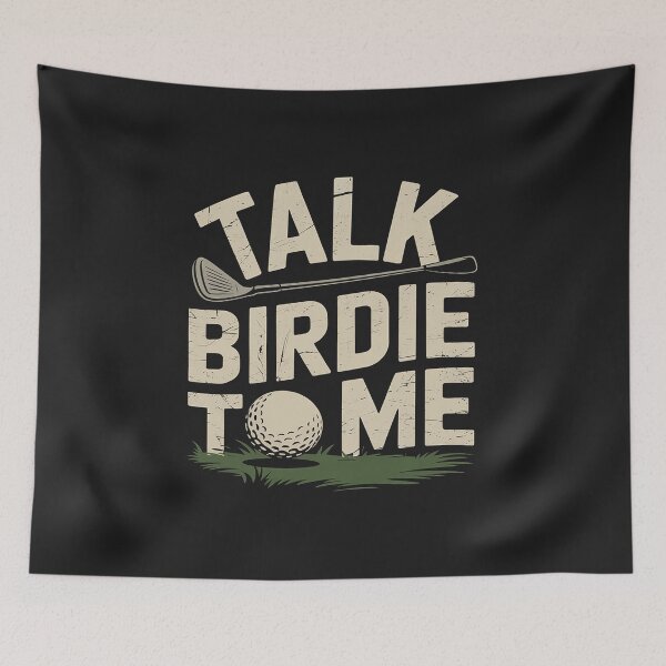 Item preview, Talk Birdie To Me - Funny Golf Player Pun Golfer designed and sold by procionartss.