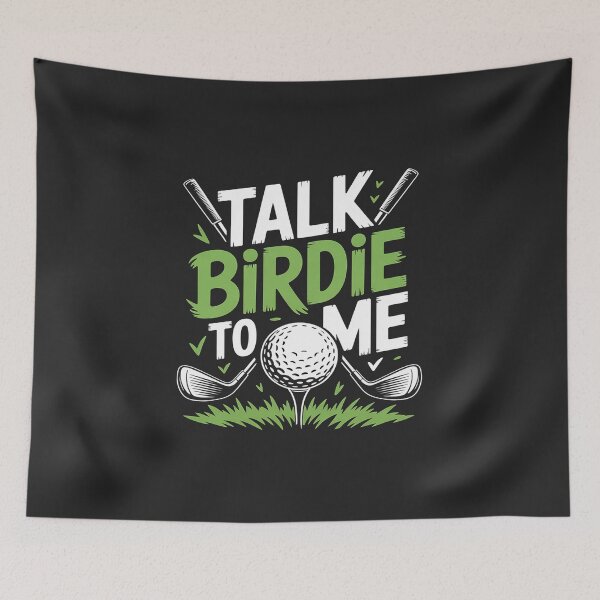 Item preview, Talk Birdie To Me Cool Golf Inspired design designed and sold by procionartss.