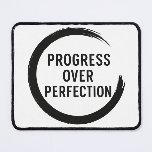 Item preview, Progress Over Perfection designed and sold by GenzShoppingHub.
