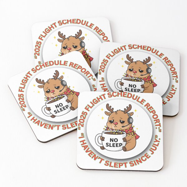 Item preview, Funny Corporate Christmas Gift — No Sleep Reindeer | Office Holiday Humor designed and sold by MskynextDigitalstudio.
