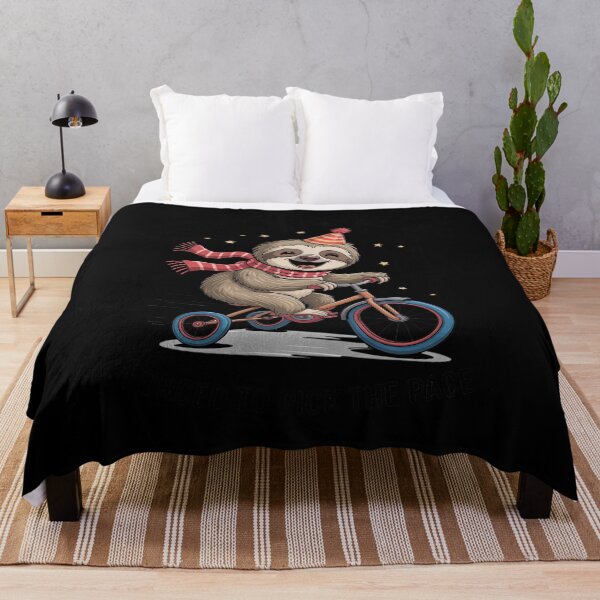 Item preview, Sloth on Tricycle Born to Dilly Dally Forced to Pick Up Pace designed and sold by SnackPAC.