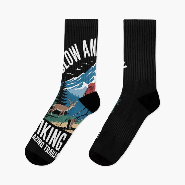 Item preview, Slow and Steady Hiking Society Blazing Trails at a Glacial designed and sold by SnackPAC.