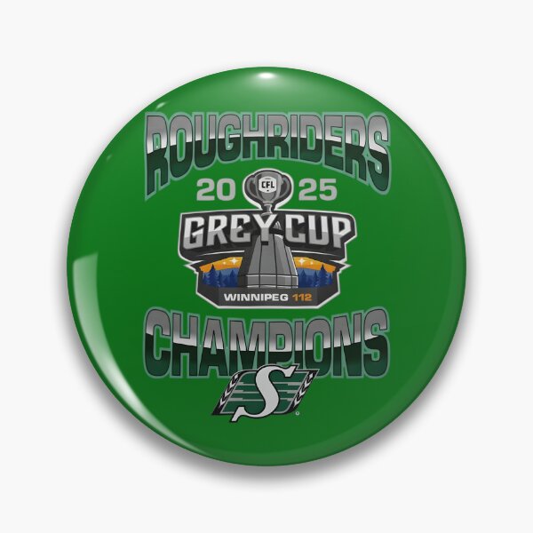Aperçu de l'œuvre Roughriders 2025 - Champions de la Coupe Grey créée et vendue par lamebee.
