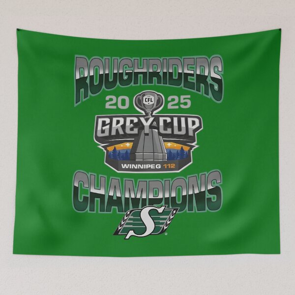 Item preview, Roughriders 2025 - Grey Cup Champs designed and sold by lamebee.