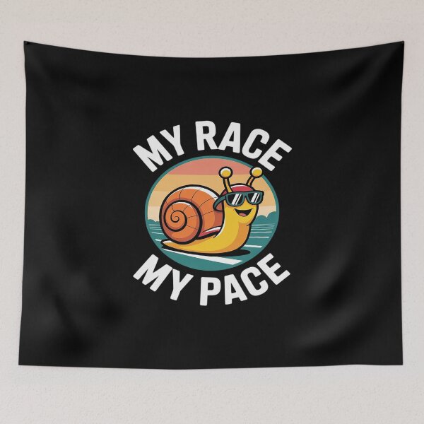 Item preview, Slow Runner Funny Snail Running Club 5K Race Half Marathon designed and sold by SnackPAC.