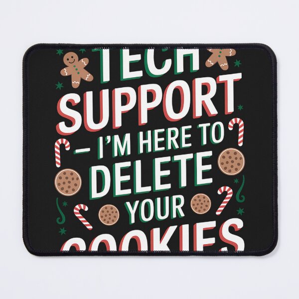 Item preview, Tech Support Christmas Cookies Women Men Funny Christmas designed and sold by AvagondaMind.