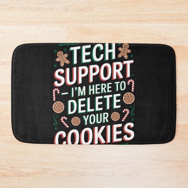 Item preview, Tech Support Christmas Cookies Women Men Funny Christmas designed and sold by AvagondaMind.