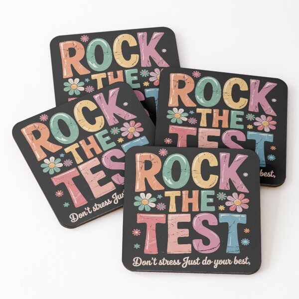 Item preview, Test Day Rock The Test Teacher Testing Day You Got This  6 designed and sold by AvagondaMind.
