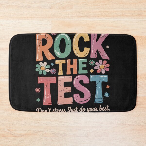 Item preview, Test Day Rock The Test Teacher Testing Day You Got This  6 designed and sold by AvagondaMind.