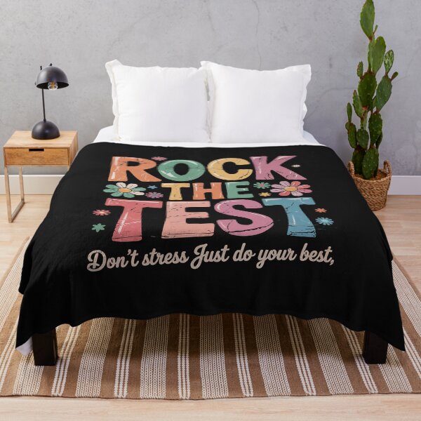 Item preview, Test Day Rock The Test Teacher Testing Day You Got This 6 designed and sold by AvagondaMind.