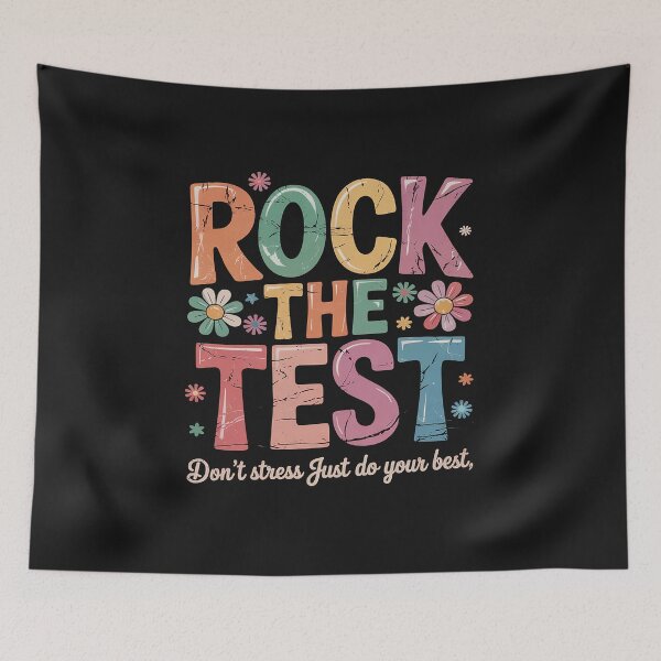Item preview, Test Day Rock The Test Teacher Testing Day You Got This  6 designed and sold by AvagondaMind.