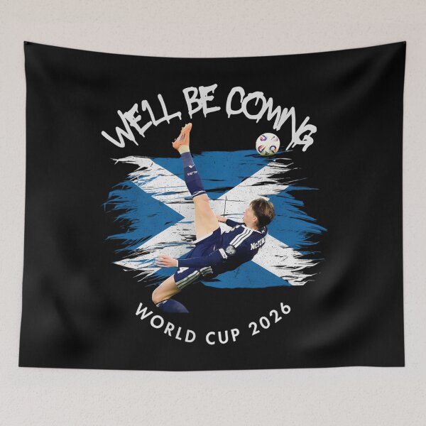 Item preview, We'll be coming 2026 - Scotland World Cup 2026 – Tartan Army Returns designed and sold by lamebee.