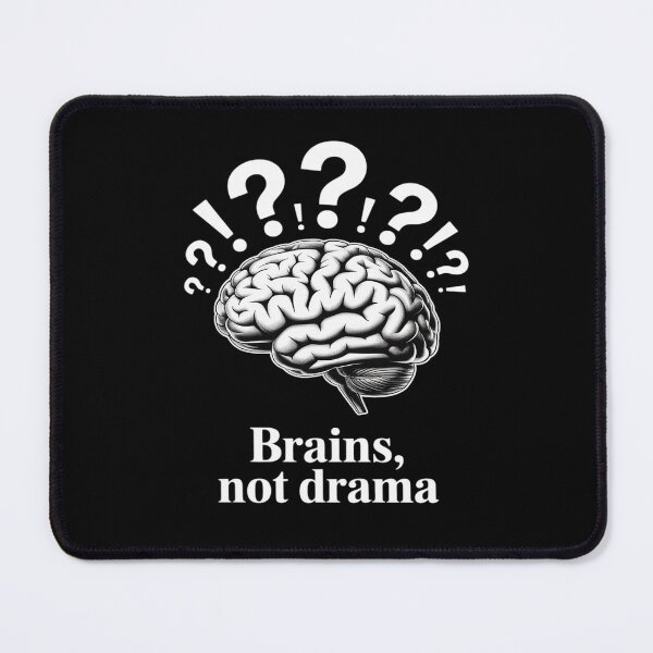 Item preview, Smart Not Drama Witty Brainy Bookworm Reader designed and sold by SnackPAC.