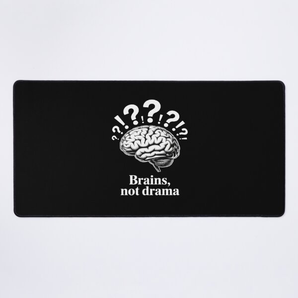 Item preview, Smart Not Drama Witty Brainy Bookworm Reader designed and sold by SnackPAC.