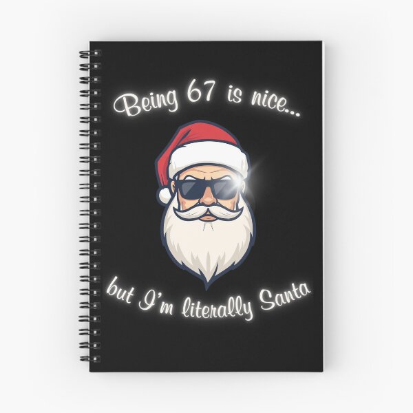 Item preview, Santa With Sunglasses 67 Meme Joke Ironic Christmas Comedy Art designed and sold by Przemagobart.