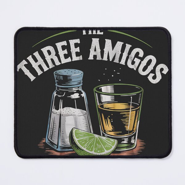 Item preview, The Three Amigos Lime Salt Tequila Funny Cinco De Mayo Gifts designed and sold by AvagondaMind.