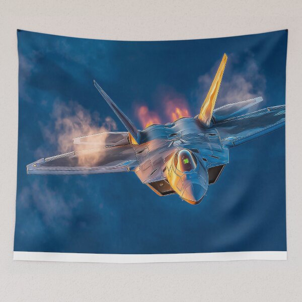 Item preview, F-22 Evening Sky Sweep designed and sold by Skyframe Aviation.