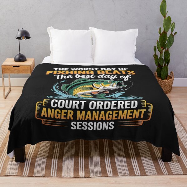 Item preview, the worst day of fishing beats court ordered Outdoor Rod designed and sold by AvagondaMind.
