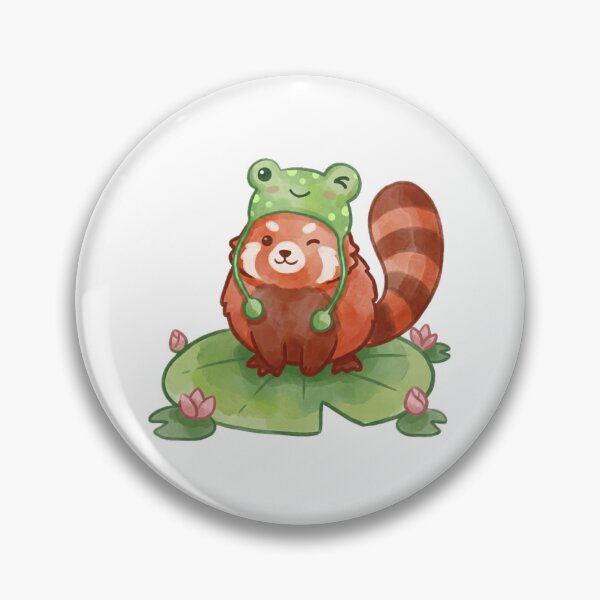 Item preview, red panda froggy designed and sold by taexgiuls.